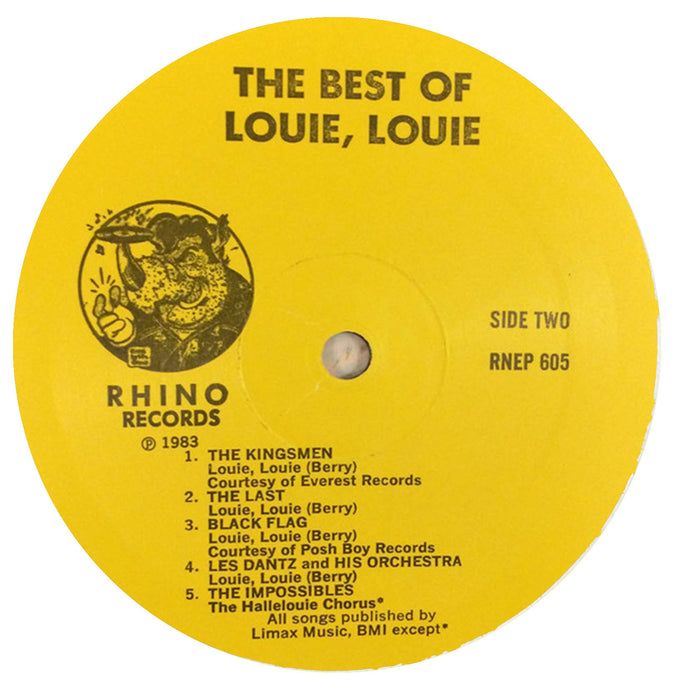 The Best Of Louie, Louie (1983, Compilation)
