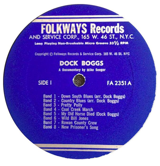 Dock Boggs (1st, 1964 Press)