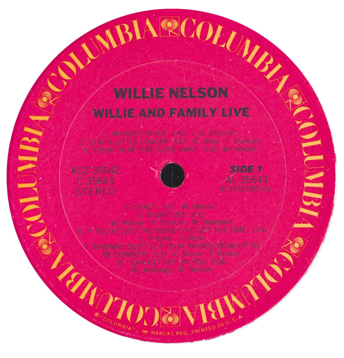 Willie And Family Live (2xLP)