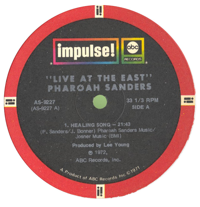 Live At The East (1st, US Press)