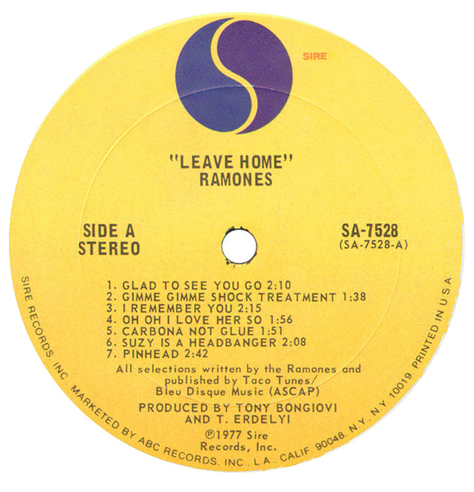 Leave Home (1st, US Press)