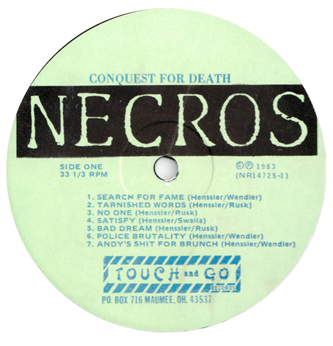 Conquest For Death (1st, 1983)