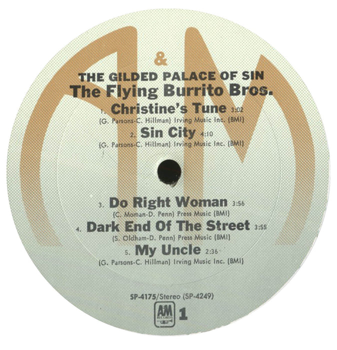 The Gilded Palace Of Sin (1976, US Press)