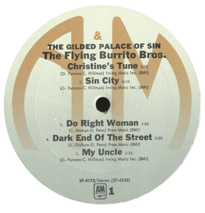 The Gilded Palace Of Sin (1973, US Press)