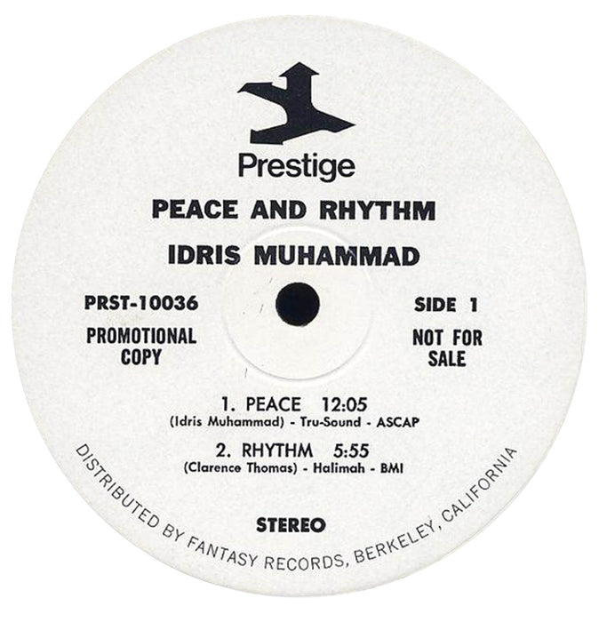 Peace And Rhythm (1st, PROMO)