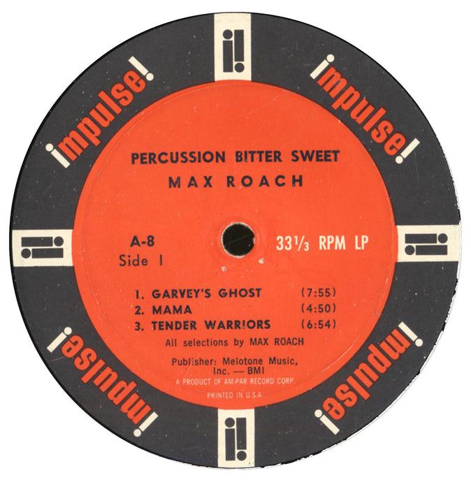 Percussion Bitter Sweet (1st, MONO)