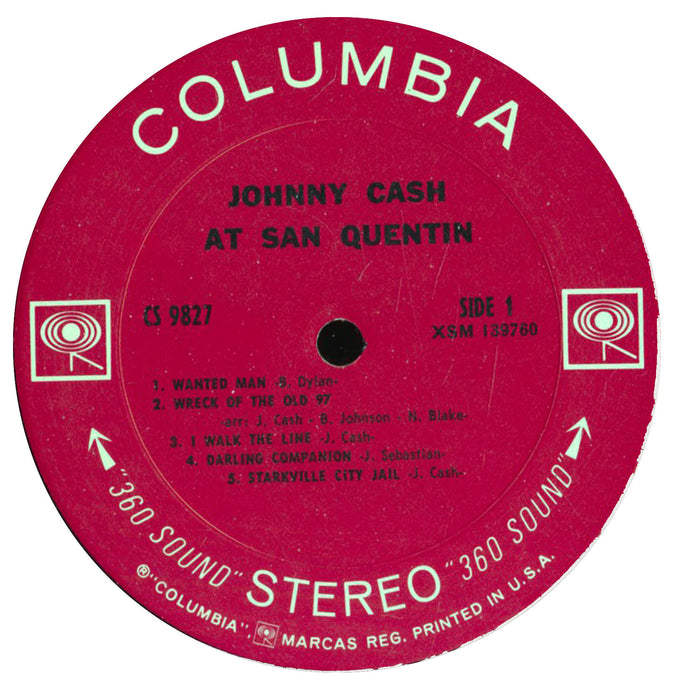 Johnny Cash At San Quentin (1st, STEREO)