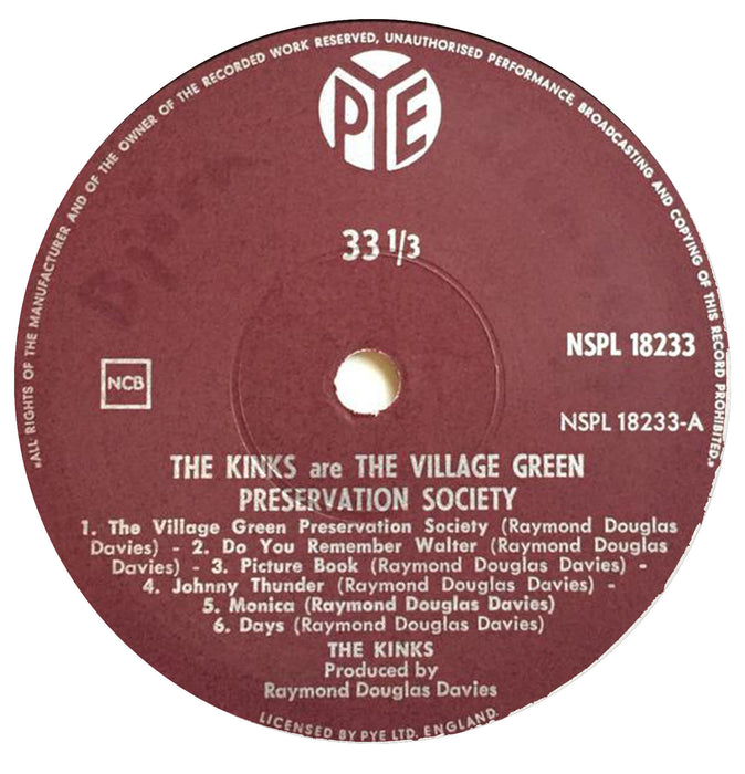 The Kinks Are The Village Green Preservation Society (1st Swedish)