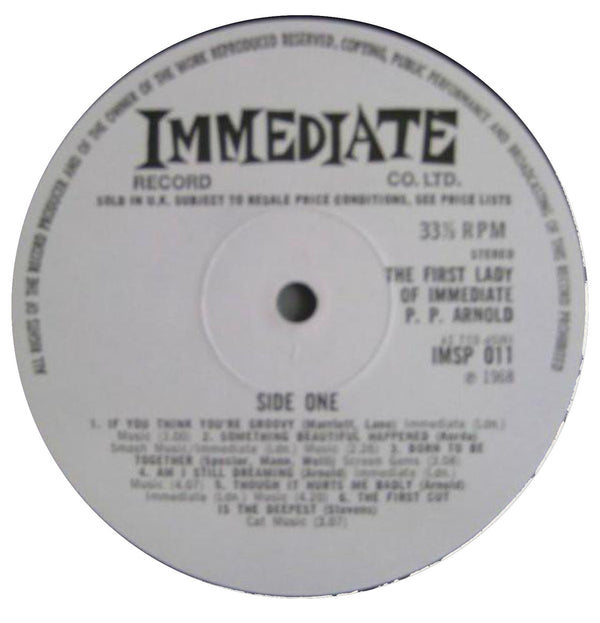 The First Lady Of Immediate (1st, UK Press)