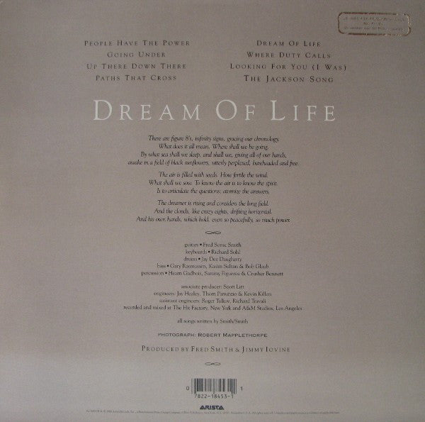 Dream Of Life (1st, US Press)