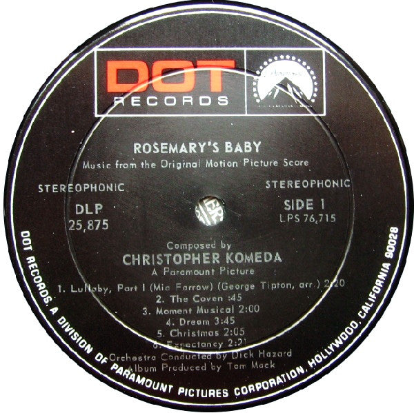 Rosemary's Baby (1st, US Press)