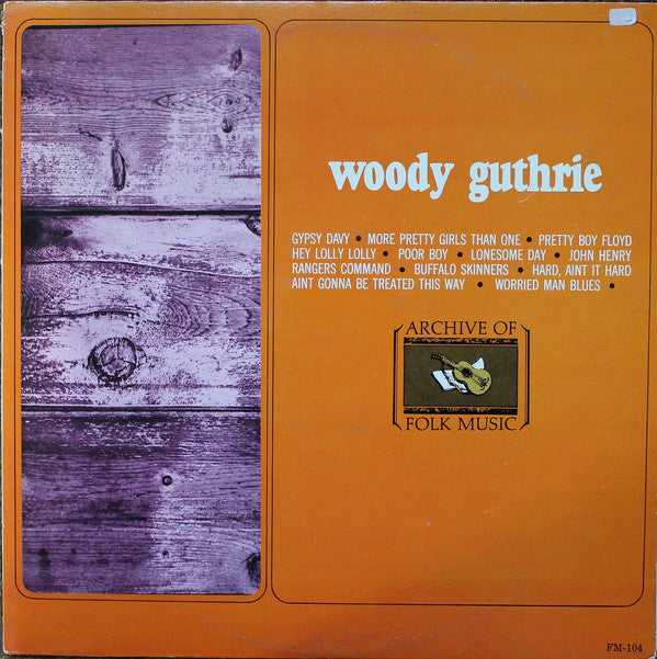 Woodie Guthrie (1965, US Press)