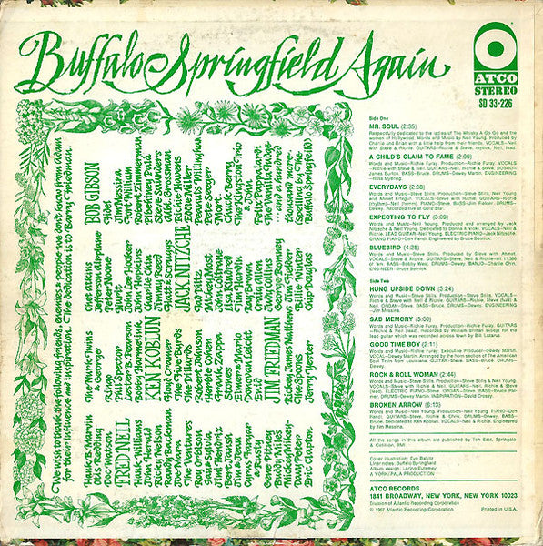 Buffalo Springfield Again (1969 "PR" Press)