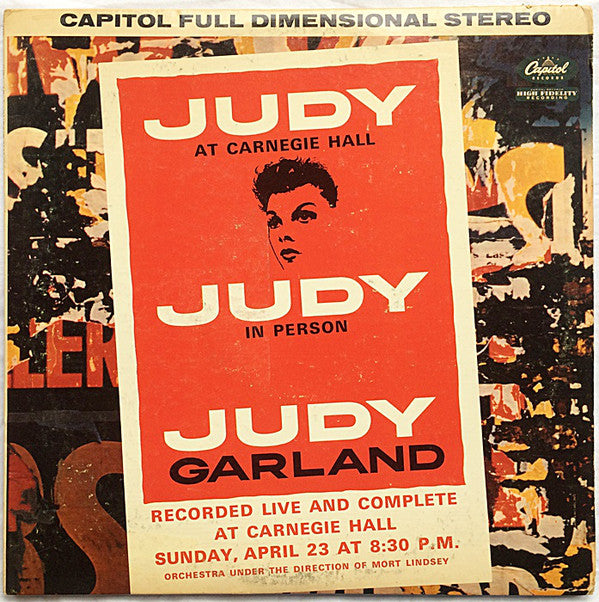 Judy At Carnegie Hall (2xLP,  70s Press)