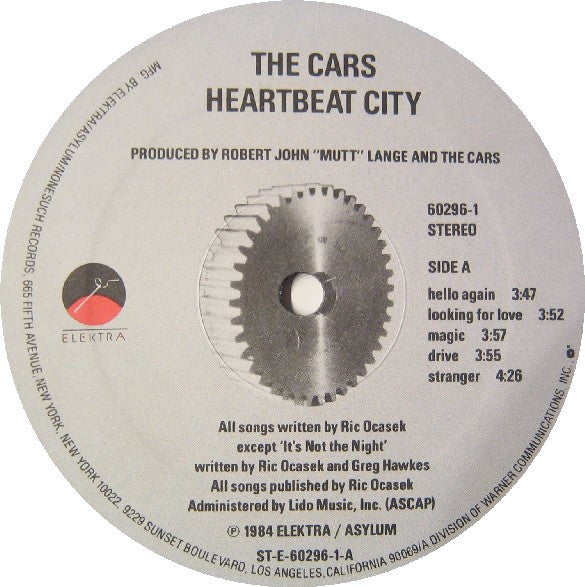 Heartbeat City (1st, US Press)
