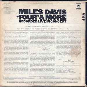 'Four' & More (Recorded Live In Concert) (1966 MONO Press)