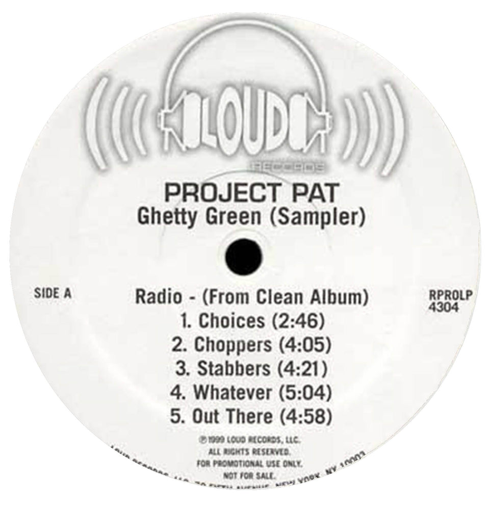 Ghetty Green (Sampler) — Vinyl Vault