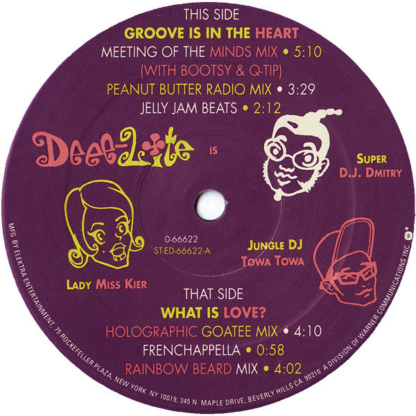 Groove Is In The Heart (12" US Press)