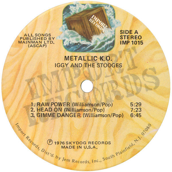 Metallic 'KO (1977, US Press)