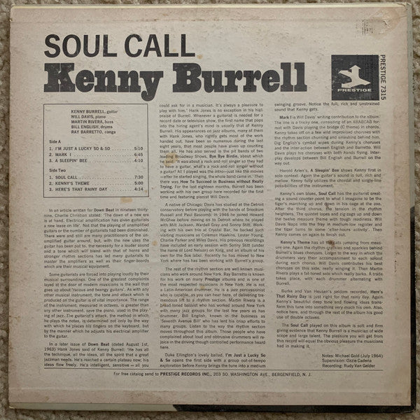 Soul Call (1964 MONO)
