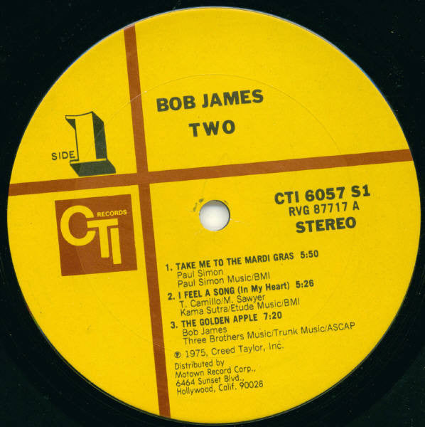 Bob James Two (1st, US Press)