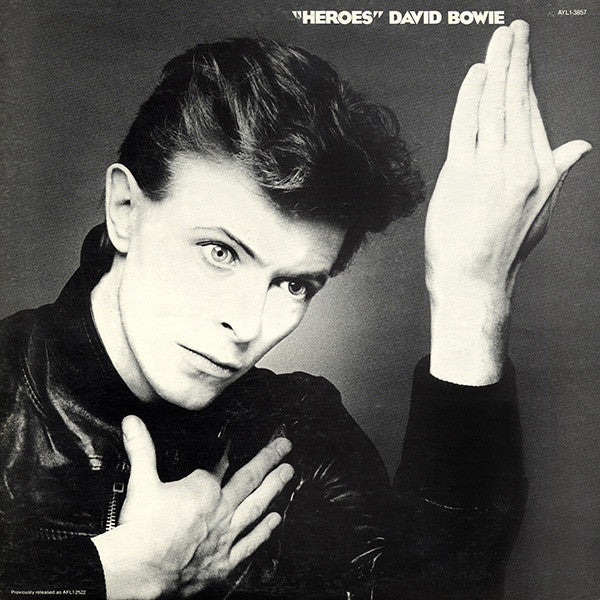 "Heroes" vintage vinyl record (1980 US Press)