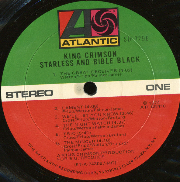 Starless And Bible Black (MO Press)