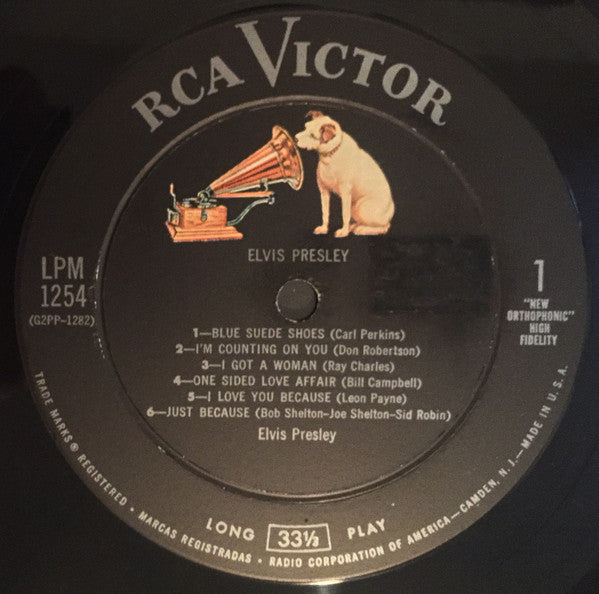 Elvis Presley  (1956 MONO Indianapolis Press)