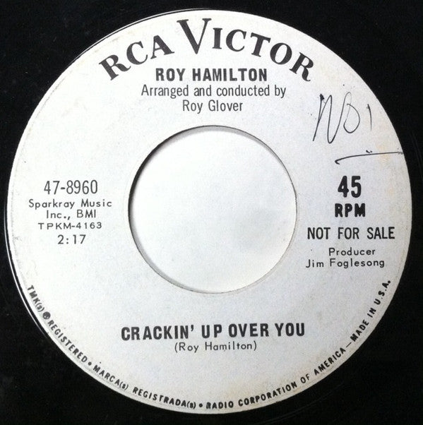 Walk Hand In Hand/Crackin' Up Over You 7"