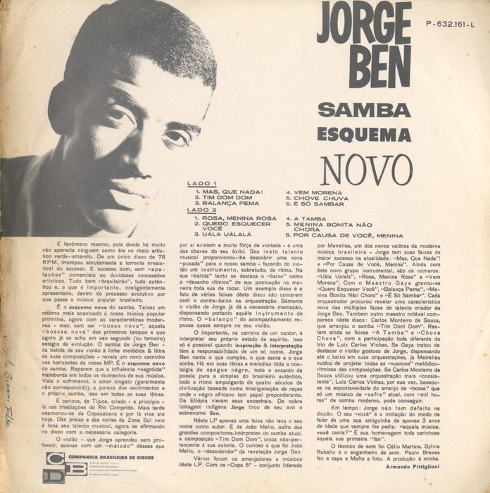 Samba Esquema Novo (1st, MONO)