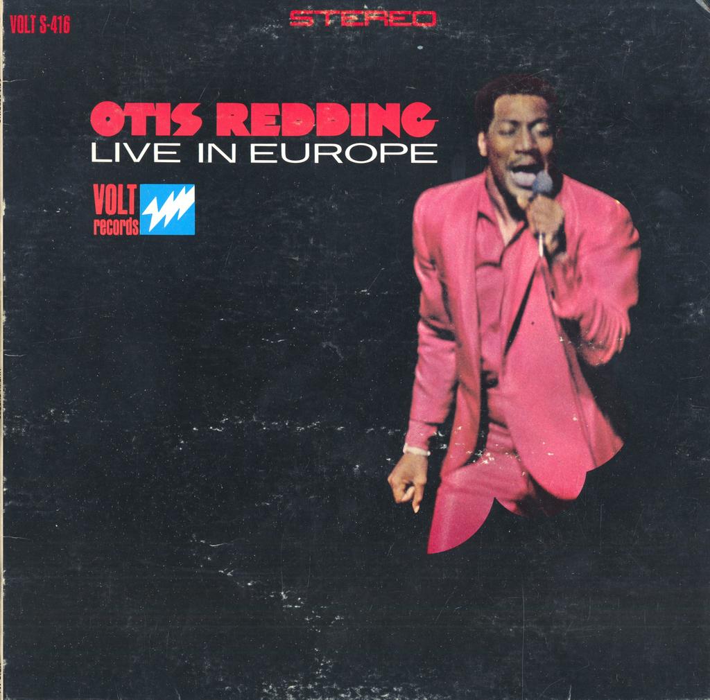 Otis Redding Live In Europe (1st, US Press)