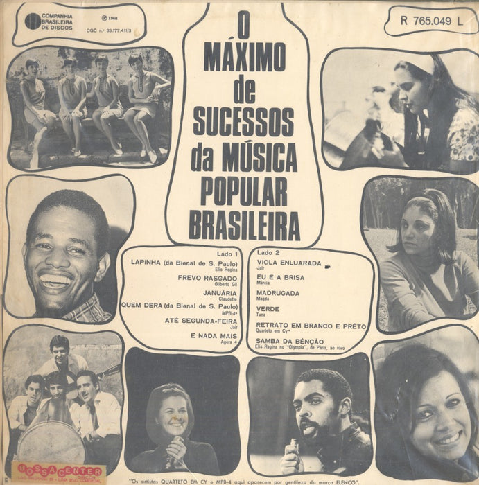 O Máximo Do Sucesso Da Música Popular Brasileira (Comp)