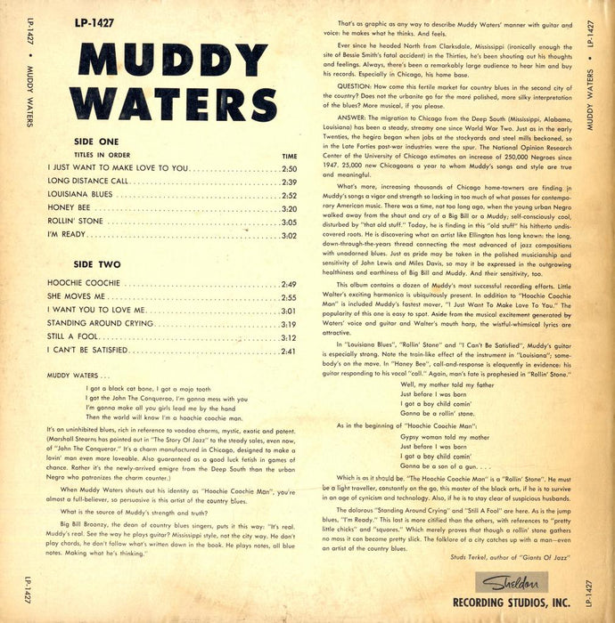 The Best Of Muddy Waters (1st, MONO)
