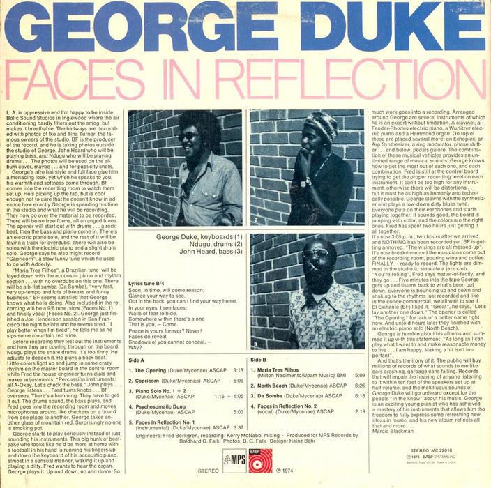 Faces In Reflection (1st, US Press)