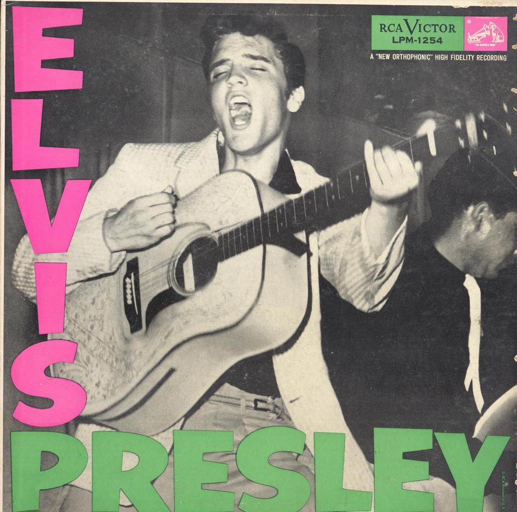 Elvis Presley  (1956 MONO Indianapolis Press)