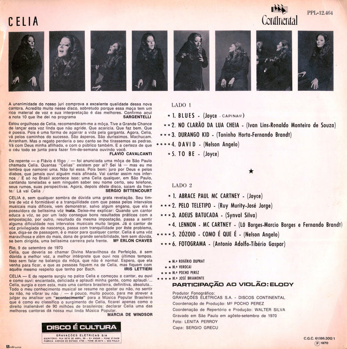 Célia (1st, 1970)