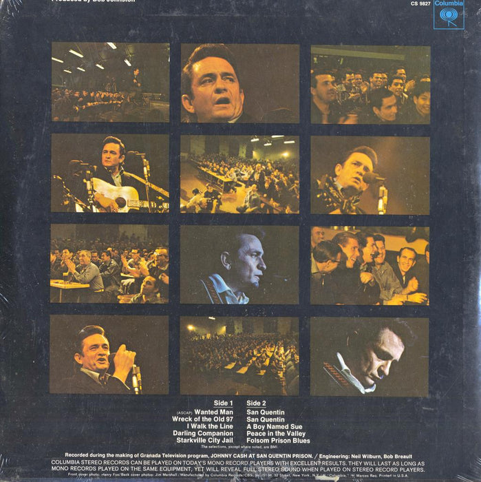 Johnny Cash At San Quentin (1st, SEALED)