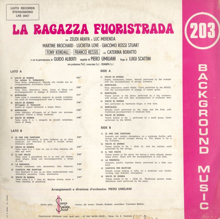 La Ragazza Fuoristrada (1st, Italy)