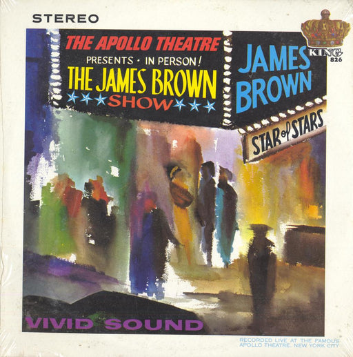 James Brown Live At The Apollo (SEALED) (STEREO)