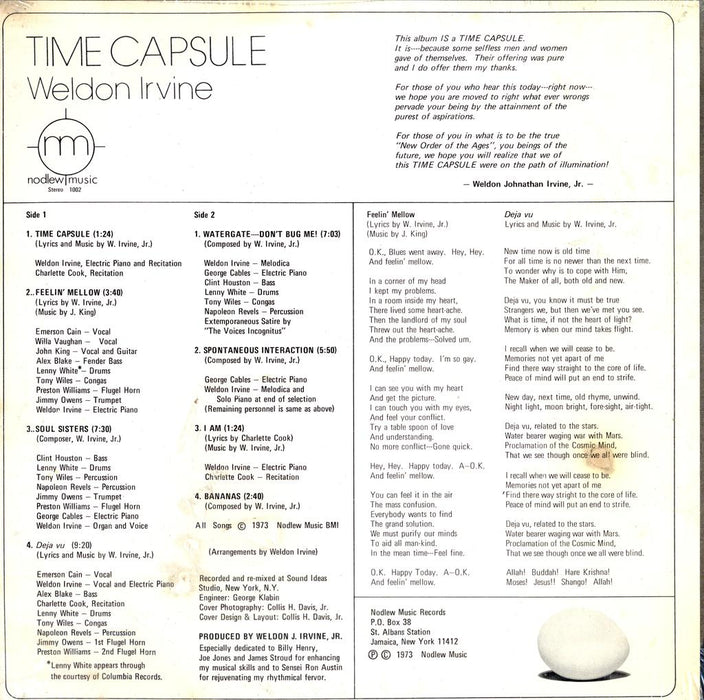 "Time Capsule" 1973 Original Press Vintage Vinyl LP (SEALED)