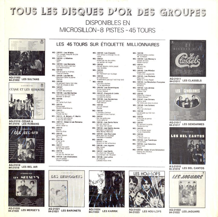 21 Disques D'Or (Canada, Comp)