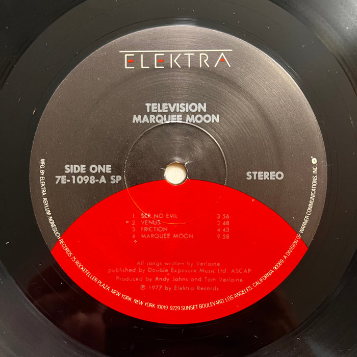 Marquee Moon (1980s Press)