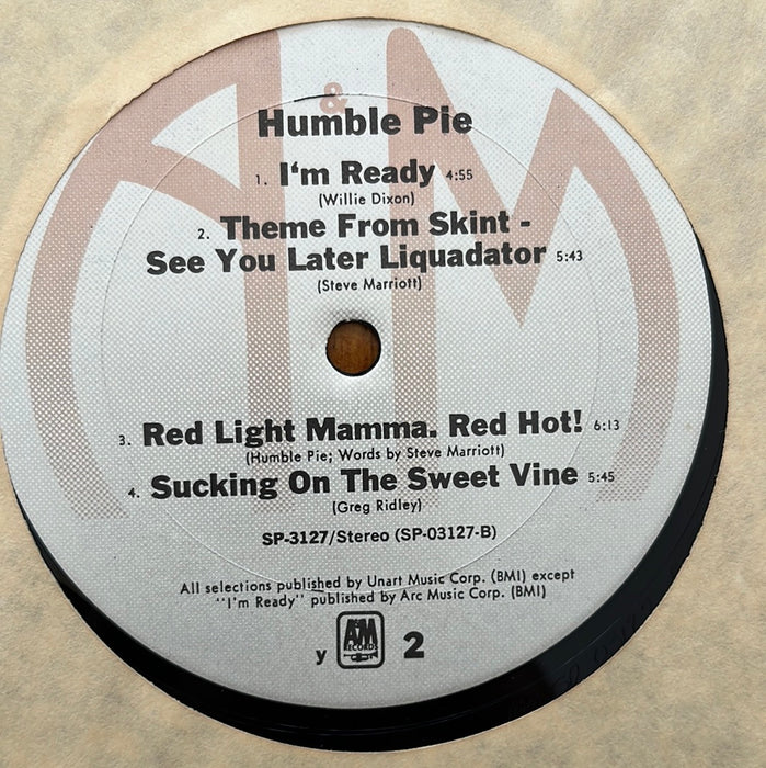 Humble Pie (1981 US Press)