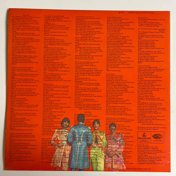 Sgt. Pepper's Lonely Hearts Club Band (1973 French Press)