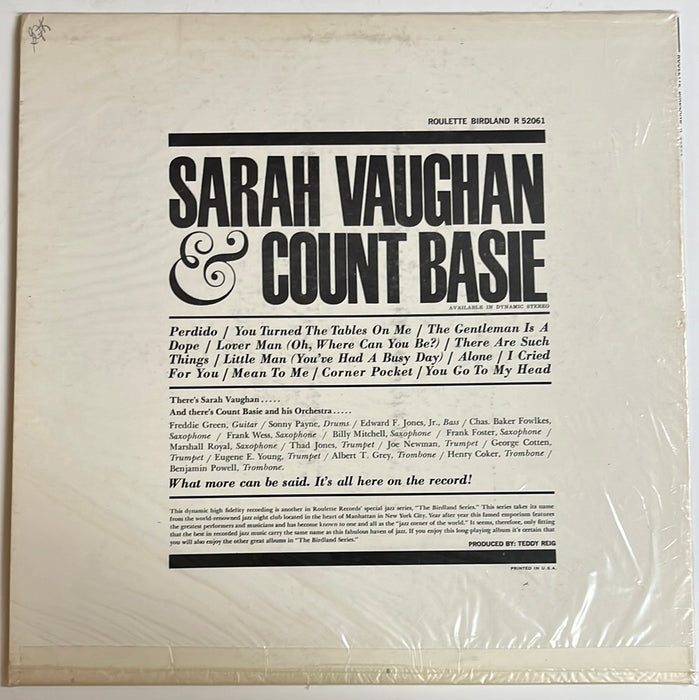 Count Basie / Sarah Vaughan (1969 US Press)