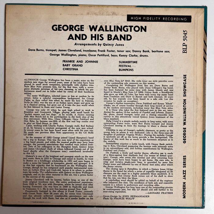 George Wallington Showcase (1954 10")
