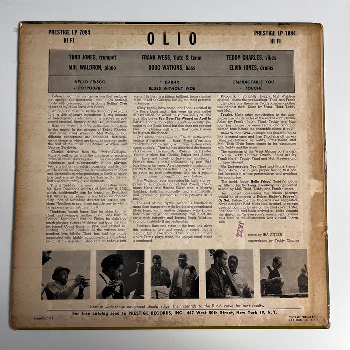 Olio (1957 MONO)