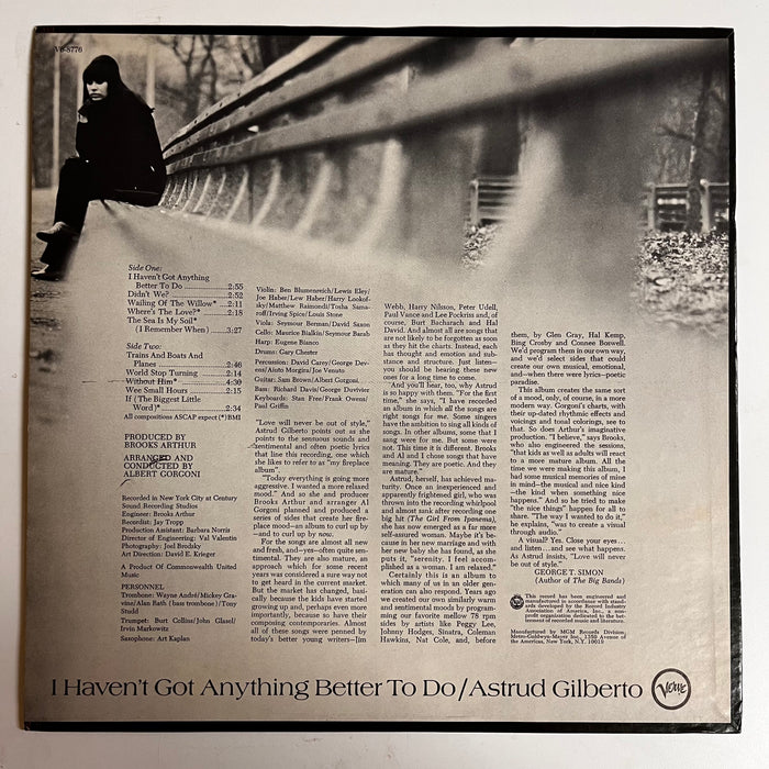 I Haven't Got Anything Better To Do (1969 US Press)