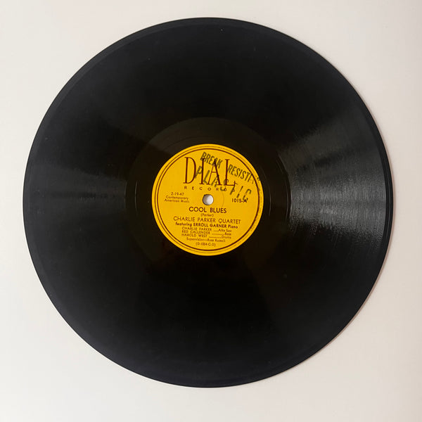 Cool Blues / Quasimado (78 RPM Shellac 10")