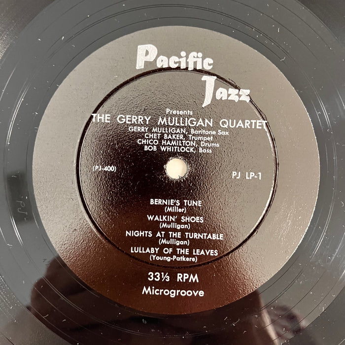 Gerry Mulligan Quartet (1952 10")